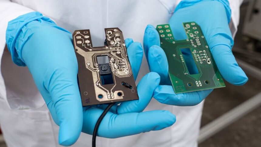 Leiterplatten Holz biologisch abbaubar