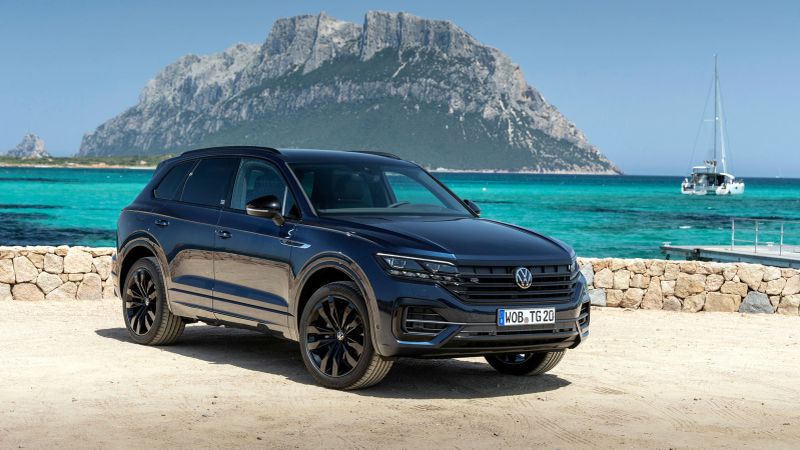 VW Touareg Volkswagen Auto Strand Promenade