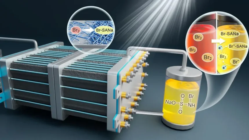 Zink-Brom-Flow-Batterien