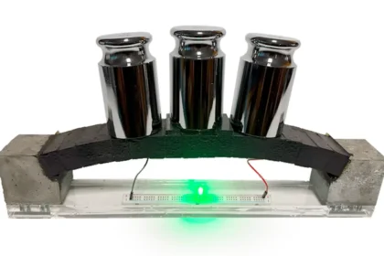 Beton als Stromspeicher Batterie Akku