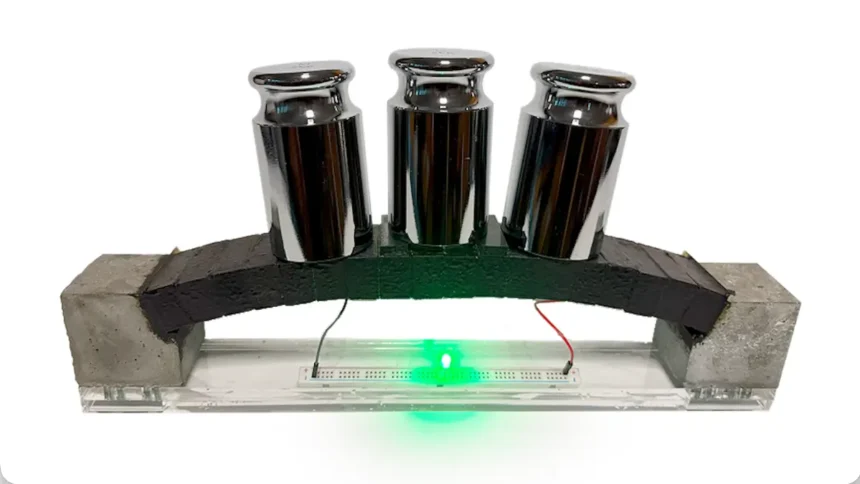 Beton als Stromspeicher Batterie Akku