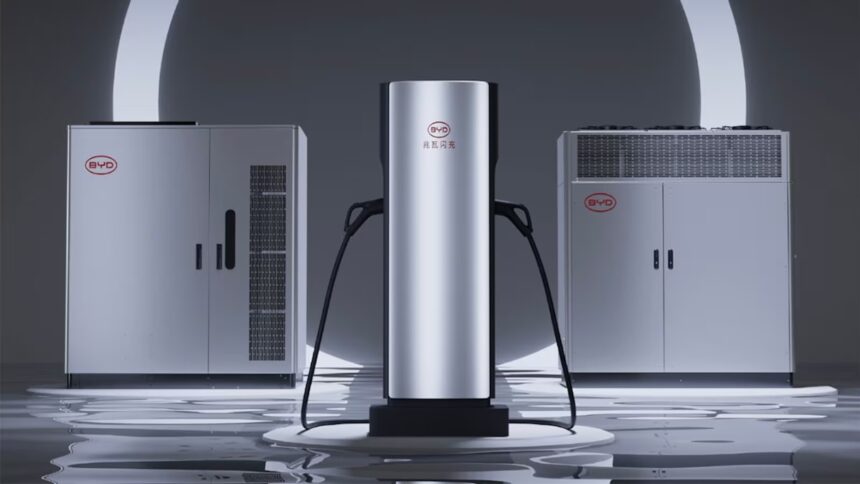 BYD Megawatt Ladestationen Deutschland Megawatt Charging