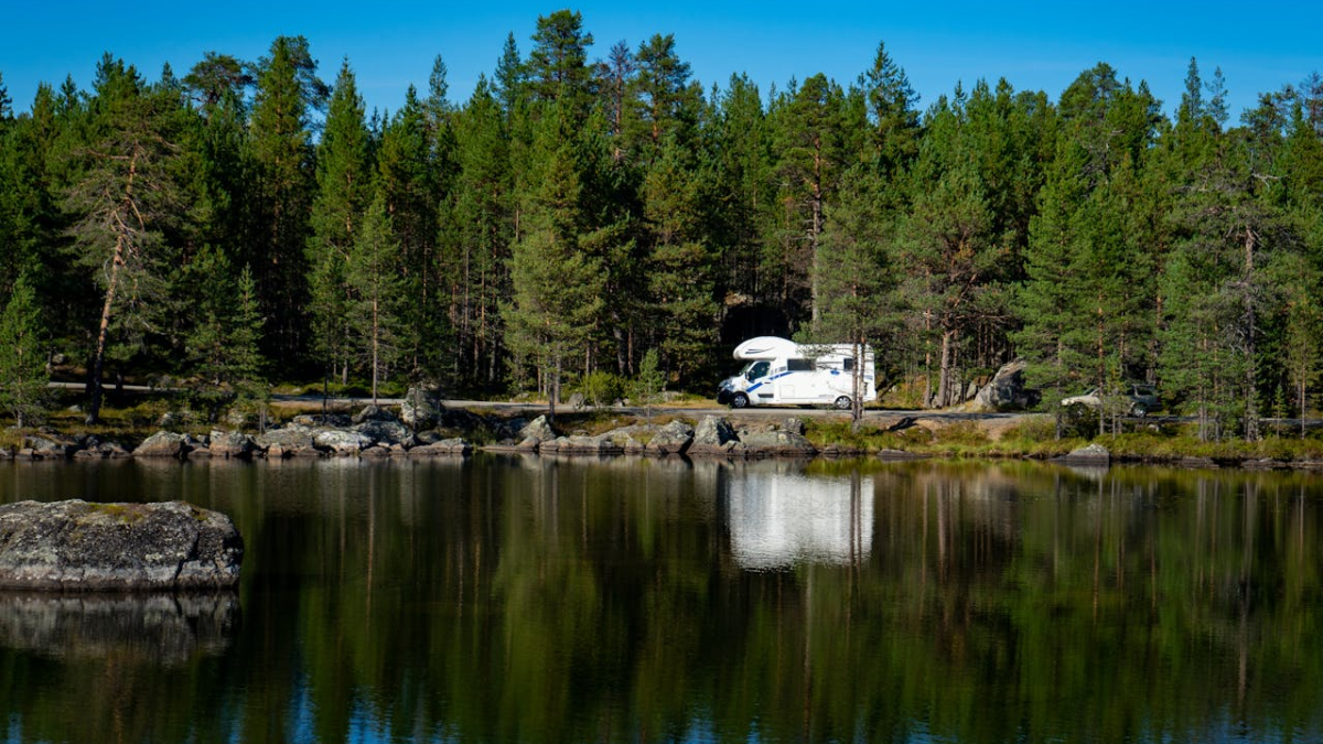 Campervans Wald Auto See