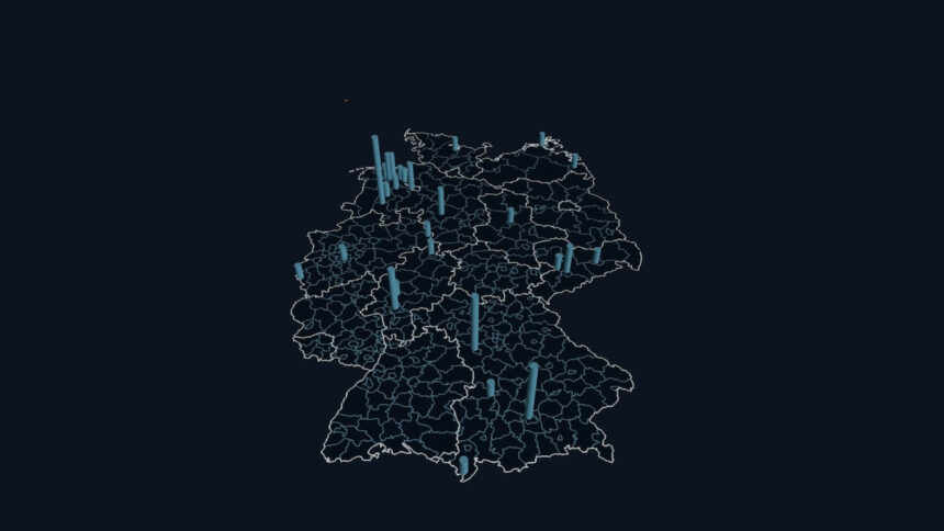 Geogen Karte Nachname