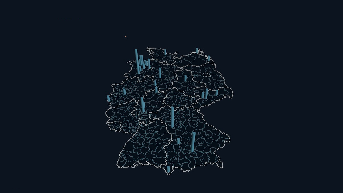 Geogen Karte Nachname