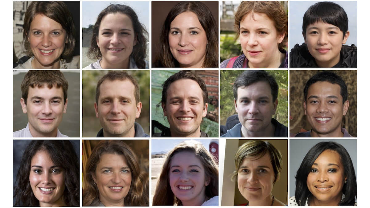 KI Gesichter Künstliche Intelligenz Deep Fakes