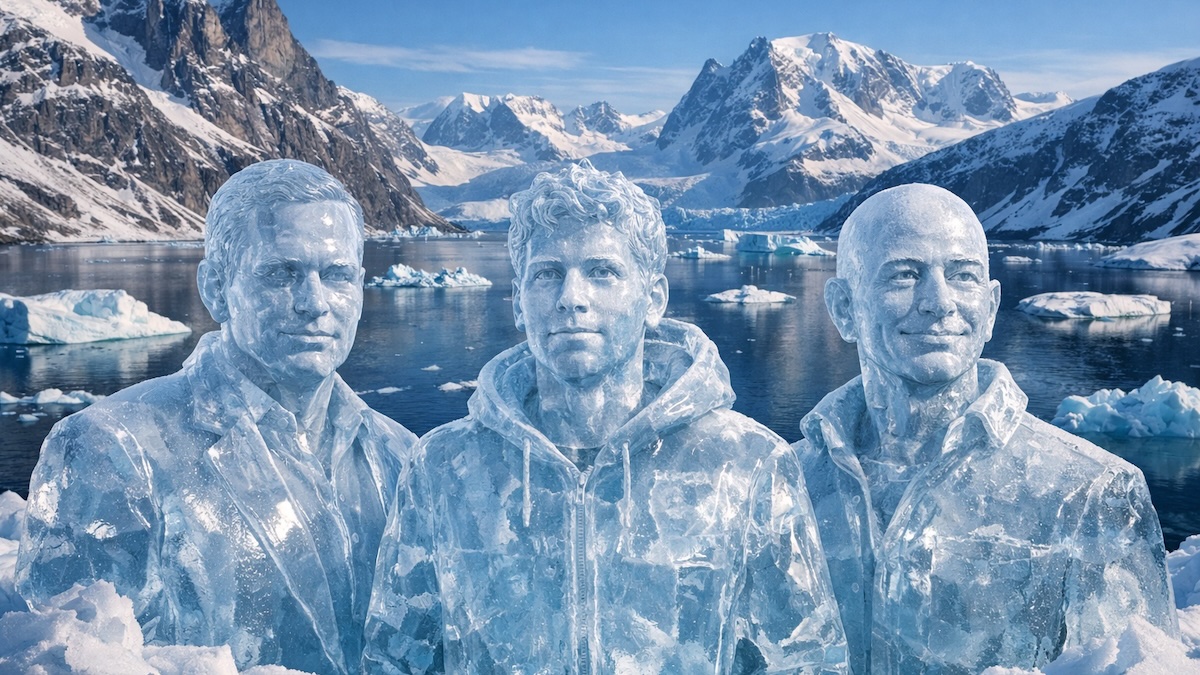 Grönland Tech-Milliardäre Rohstoffe Jeff Bezos