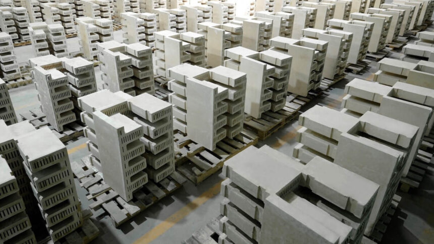 Wärme-Batterie Ziegelsteine Erneuerbare Energien Energiewende