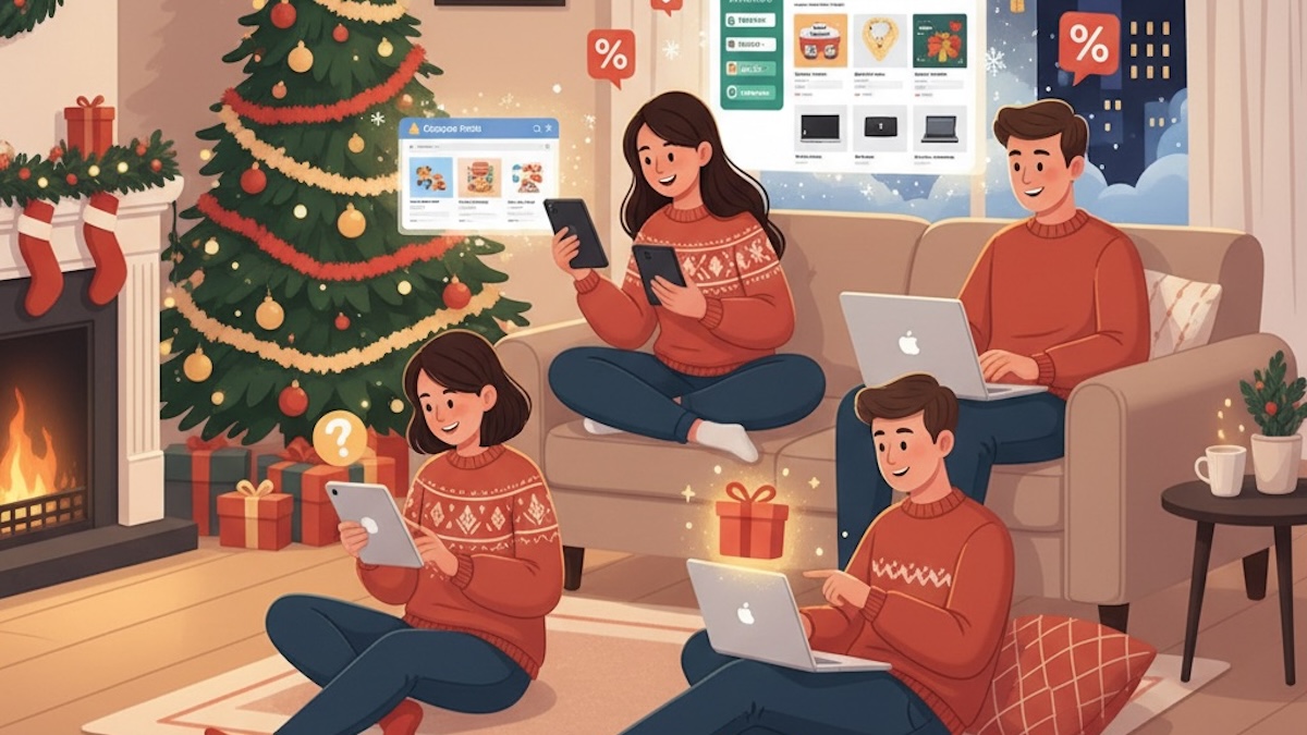 Weihnachtsmarketing die Online-Kaufentscheidung Gutscheine7