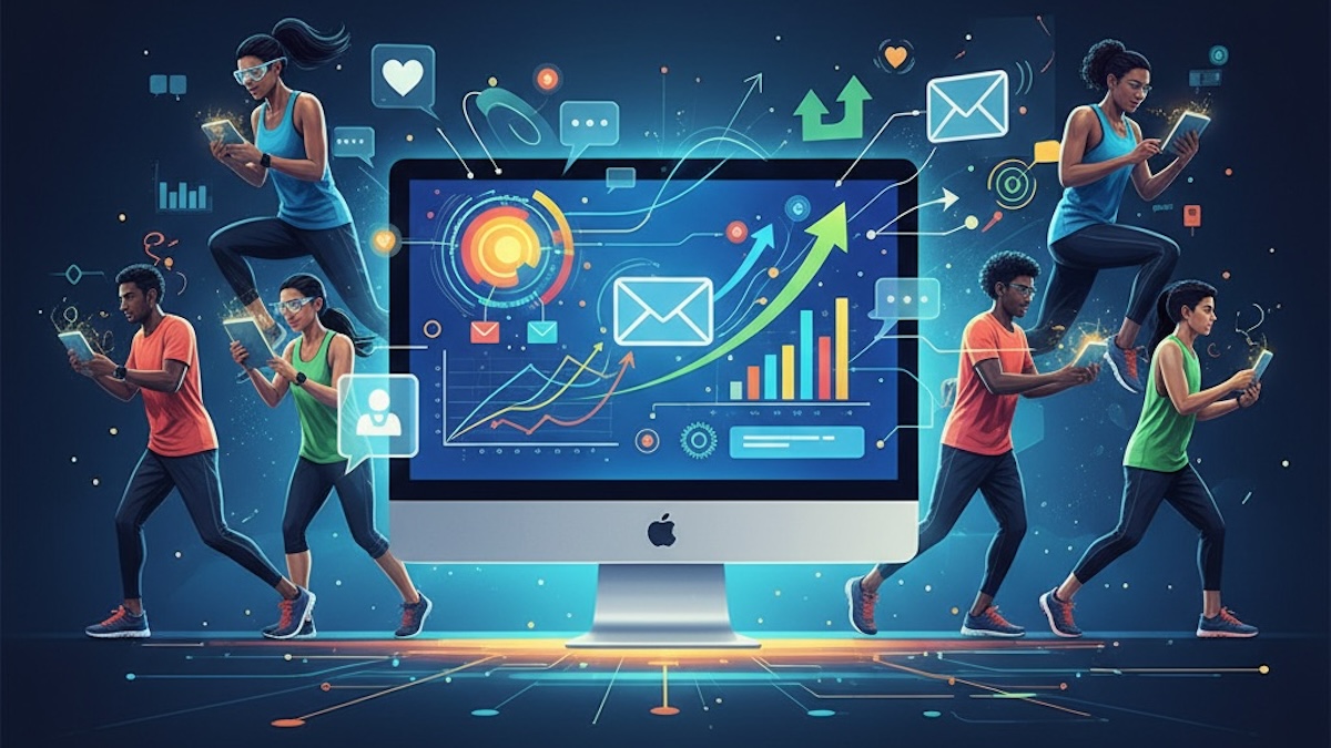 das beste Marketing Hub für Online-Fitnessplattformen