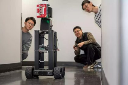 HoloRadar Roboter Funkwellen Ecke