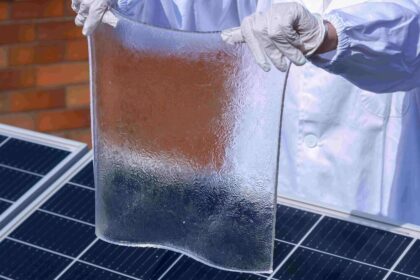 Hydrogel-Beschichtung Solarpanels Solarenergie Photovoltaik Erneuerbare Energien