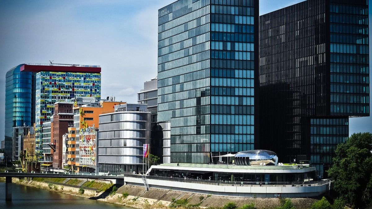 Düsseldorf Städte Deutschland Promenade