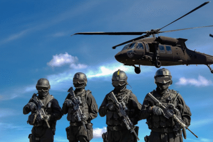 Soldaten Armeen Hubschrauber Militär