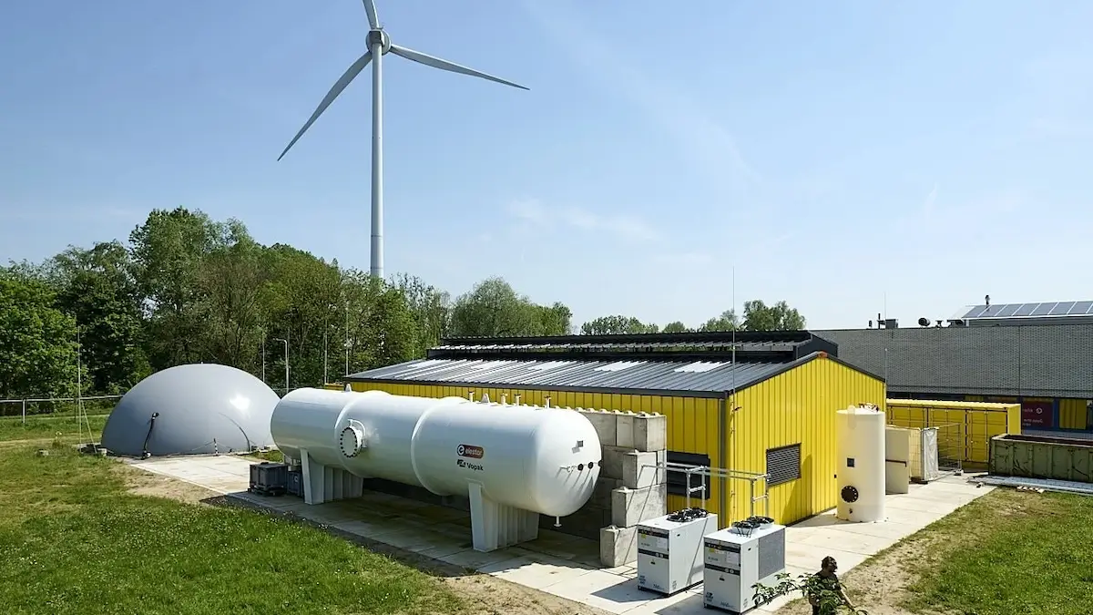 Wasserstoff-Eisen-Flussbatterie