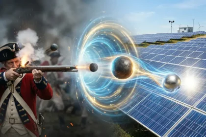 Bleimunition Solarzellen Musketenkugeln