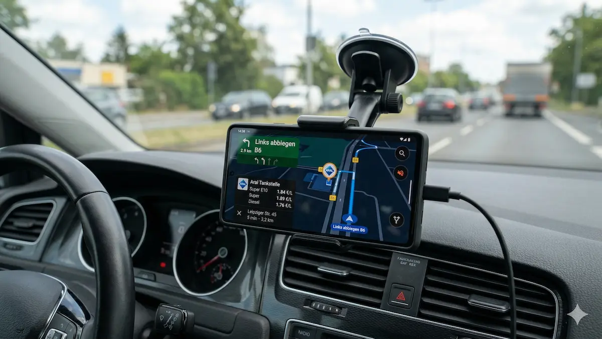 Google Maps zeigt Spritpreise entlang deiner Route – so geht’s