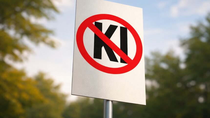 KI Realität NO AI Künstliche Intelligenz Wahrnehmung