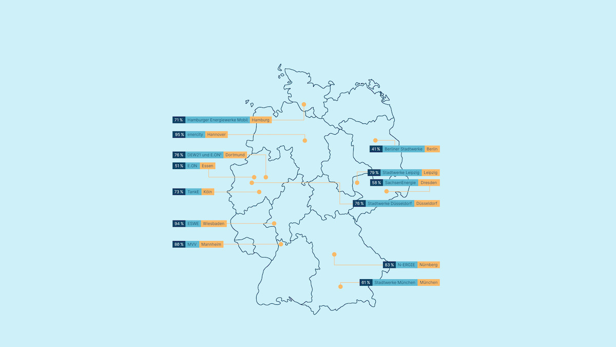 lokale Ladesäulen Monopole öffentliches Laden teuer E-Auto Lichtblick Elektroauto