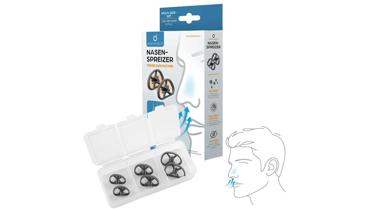 Venticross Höhle der Löwen Venticross Atmungshilfe Nase