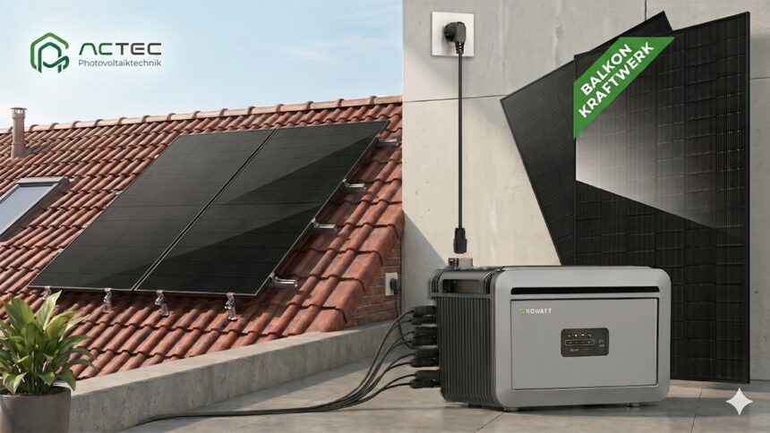 Balkonkraftwerke mit Speicher