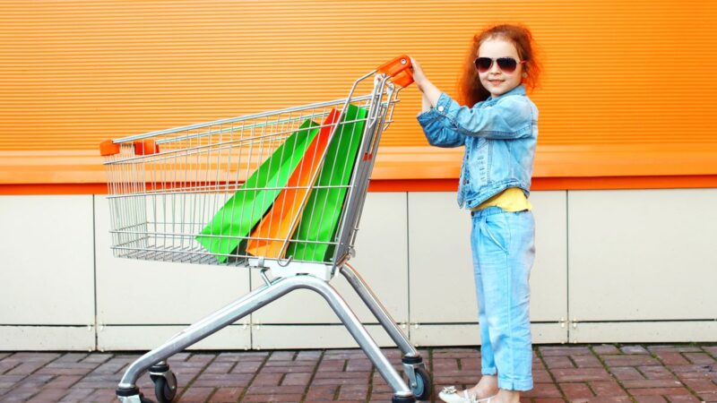 Einkaufen Shopping Kaufkraft Einkaufswagen