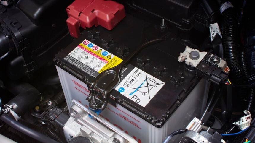 Starterbatterie Elektroauto E-Auto 12-Volt-Batterie