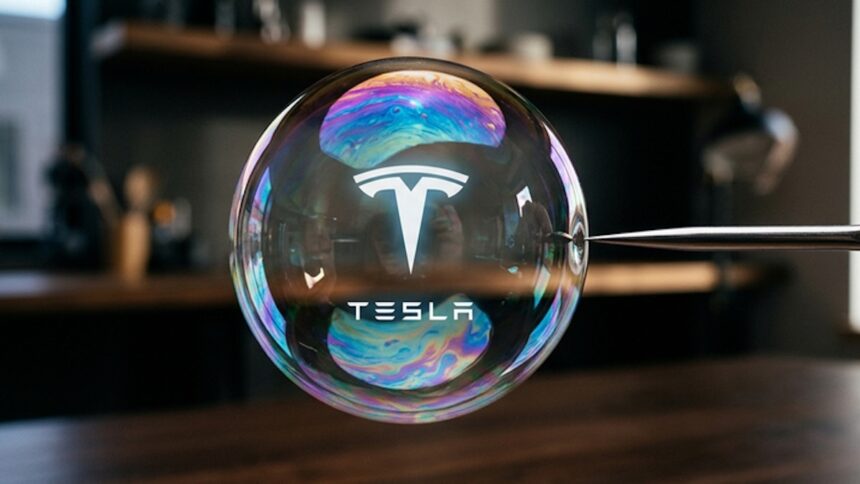 Elon Musk Seifenblasenhändler Tesla