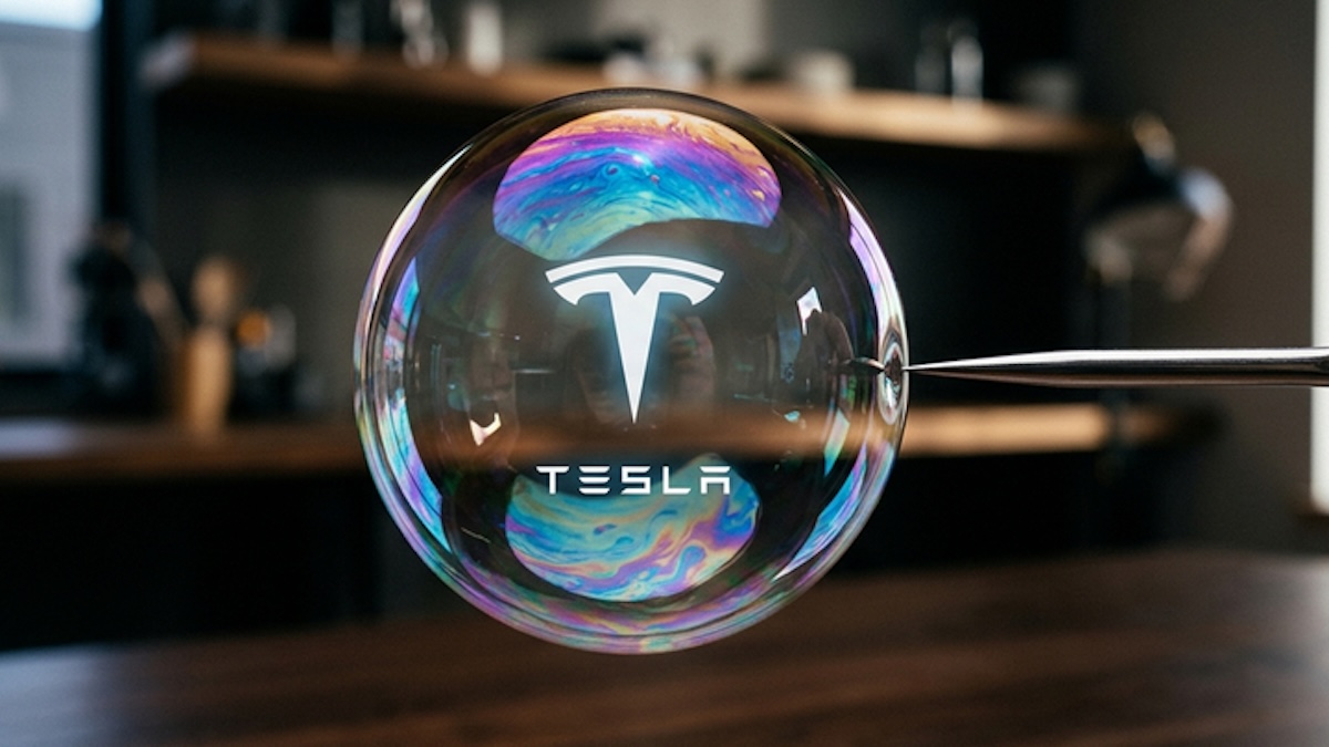 Elon Musk Seifenblasenhändler Tesla