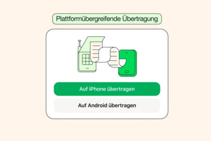 WhatsApp Chats übertragen iOS iPhone Android Smartphone
