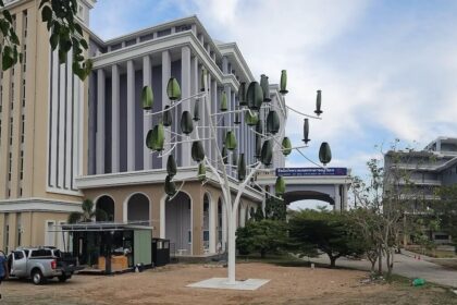 Windbaum Alternative Photovoltaik Windenergie Erneuerbare Energien Windkraft