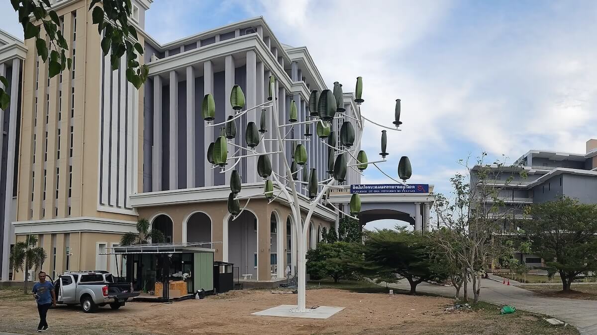 Windbaum Alternative Photovoltaik Windenergie Erneuerbare Energien Windkraft