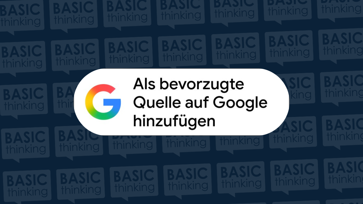 Google bevorzugte Quellen