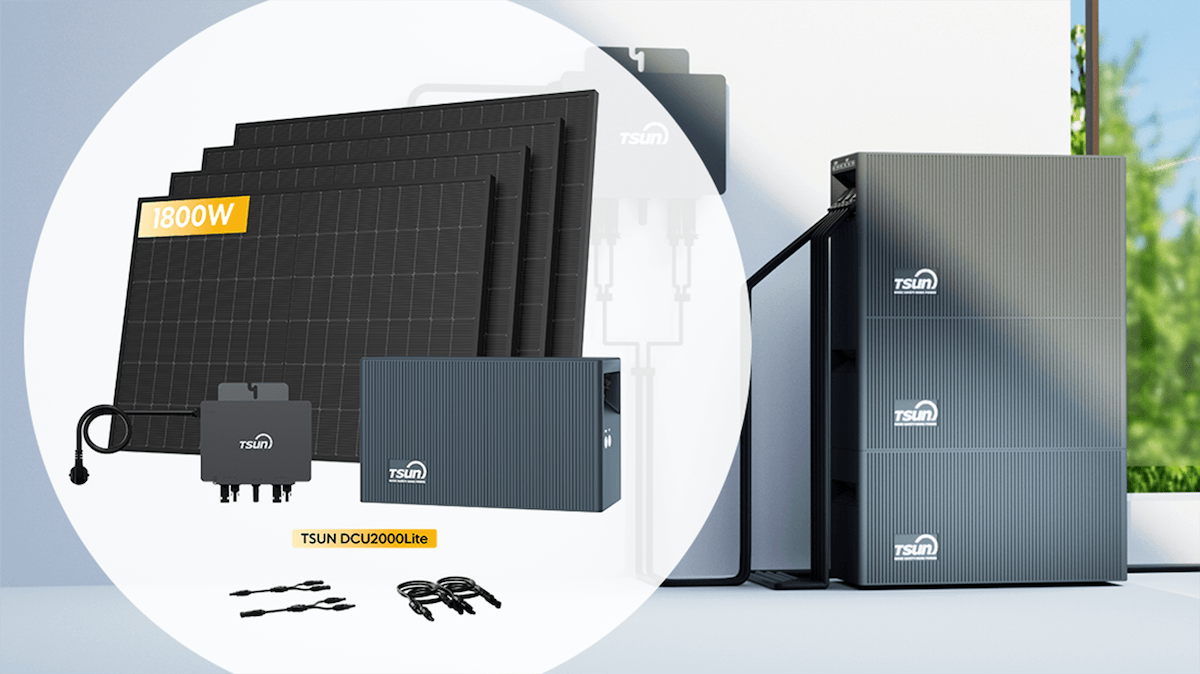 TSUN DCU2000Lite Solarspeicher