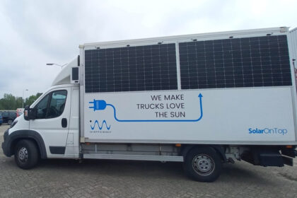 E-Autos Elektroautos Lkw Solarmodul Photovoltaik