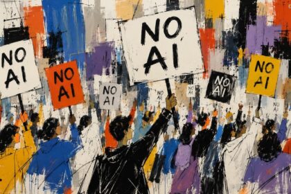 Welt ohne KI Künstliche Intelligenz Anti