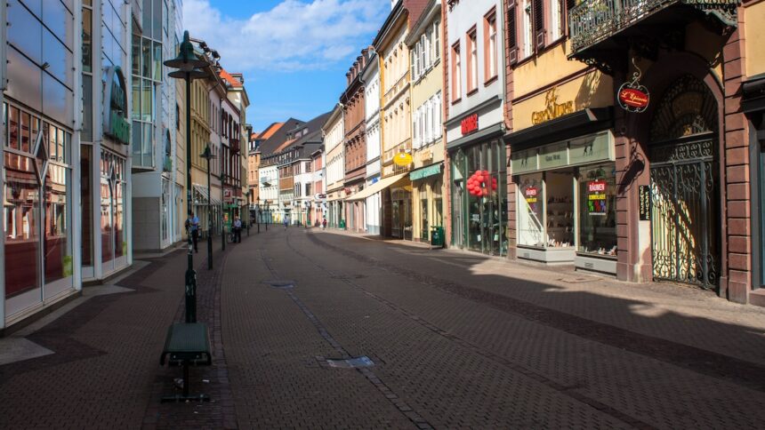 App Schatten Straße Stadt Wege im Schatten HEAL