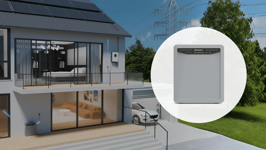Growatt AURA 5000 Batteriespeicher 1200x675px Bild