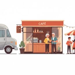 Kartenzahlung im Café, Foodtruck & Bistro