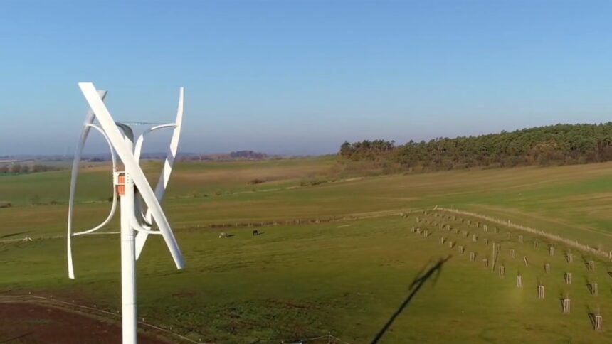 Mini-Windräder Strom Hafen Windenergie Erneuerbare Energien Energiewende