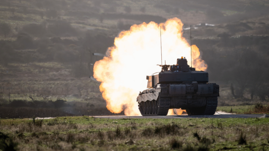 Panzer Rüstungsunternehmen Explosion Krieg Rheinmetall