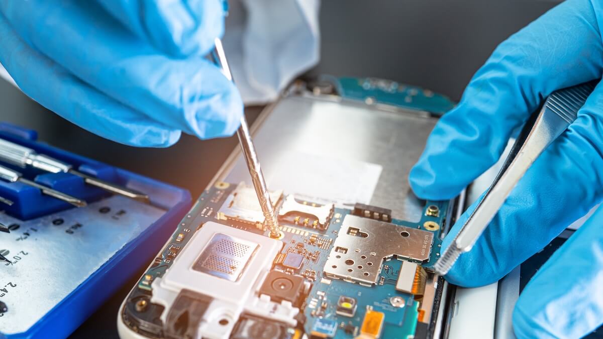 Recht auf Reparatur Elektrogeräte Smartphone