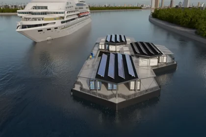 schwimmendes Kraftwerk