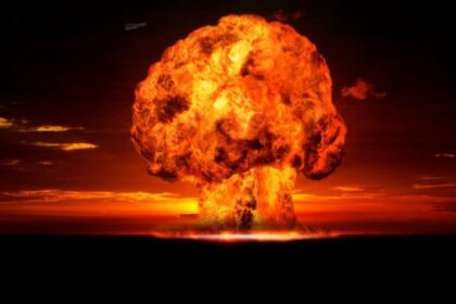 Atomwaffen Atomsprengköpfe Atombombe Atompilt Explosion