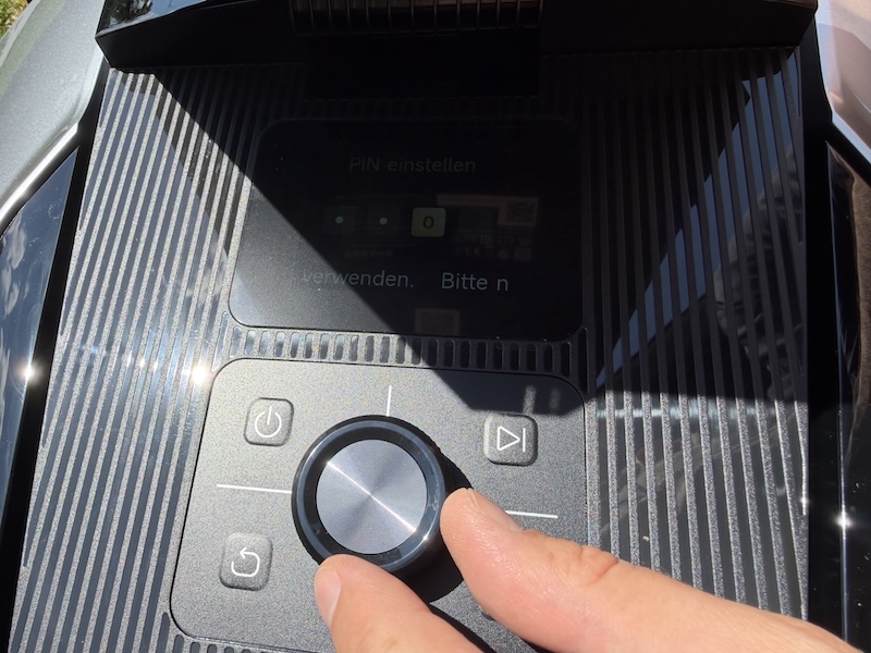Das Display des A3 AWD Pro 3500 (© BASIC thinking)