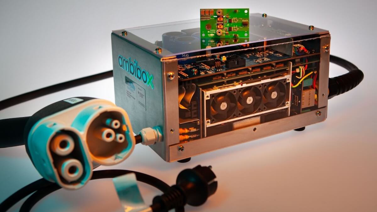 E-Autos DC-Ladegerät Elektromobilität Strom Batterie Akku Energie