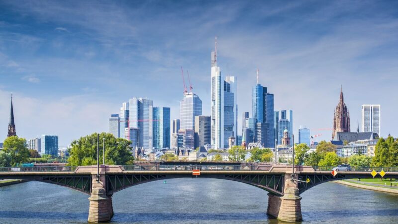 Frankfurt am Main Städte Skyline