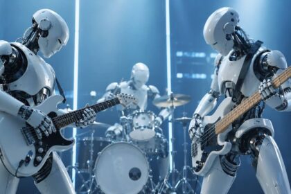 KI-Songs Kennzeichnung Label mit KI generiert Künstliche Intelligenz Musik