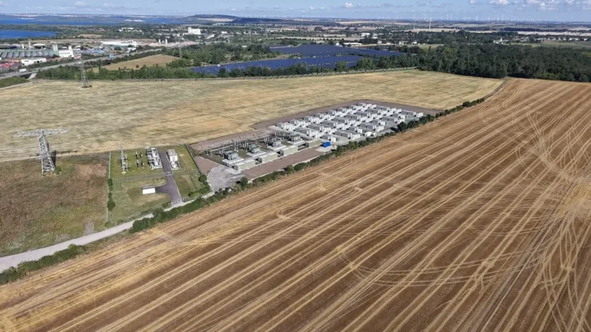 größter Batteriespeicher Deutschland Energiespeicher