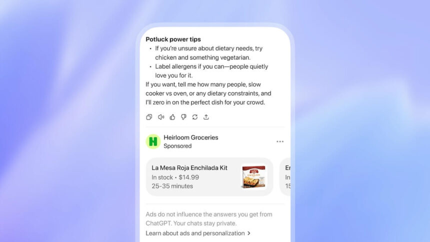 ChatGPT Werbung ausschalten deaktivieren KI OpenAI Werbeanzeige Künstliche Intelligenz